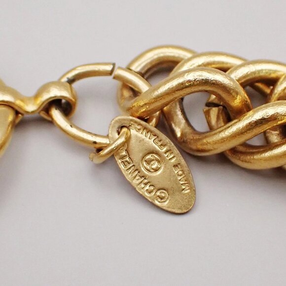 CHANEL CC Logo 31 Rui Cambon Chain Bracelet Bangle GHW France Vintage 79RL356 - Picture 7 of 14
